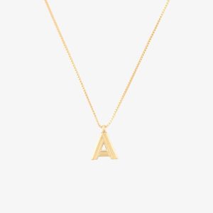Initial Pendant Necklace