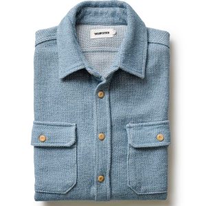 The Division Shirt in Washed Indigo