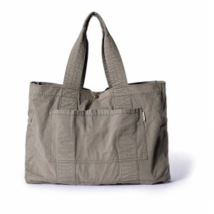The Foundation Tote in Organic Smoked Olive