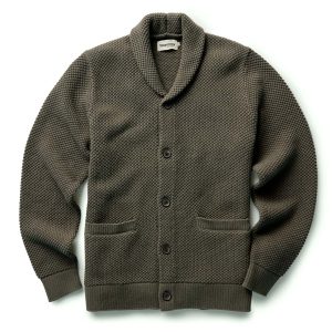 The Crawford Sweater in Fatigue Olive