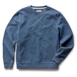 The Sunset Crew in Washed Indigo Terry