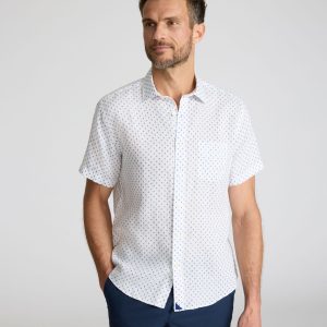 Linen Short-Sleeve Dixon Shirt