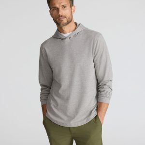 Textured Knit Hoodie