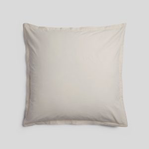 Brushed Cotton Euro Sham (Bone)