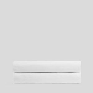 Brushed Cotton Fitted Sheet (White)