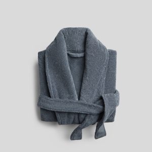 Classic Turkish Cotton Robe (Dusk)