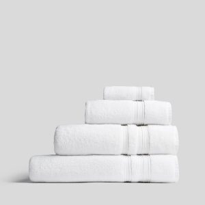 Classic Turkish Cotton Towels (White)