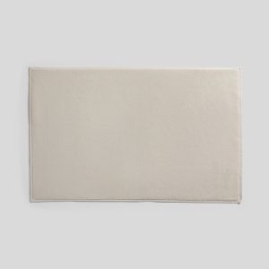 Classic Turkish Cotton Tub Mat (Bone)