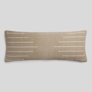 Desert Lumbar Pillow Cover (Natural)