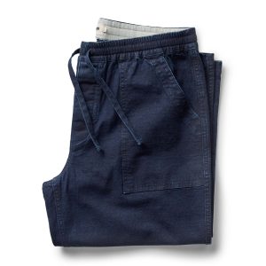 The Breakwater Pant in Rinsed Indigo Ripstop