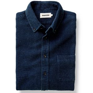 The Jack in Rinsed Indigo Waffle