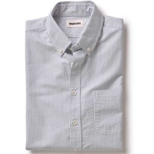 The Jack in Navy University Stripe Everyday Oxford