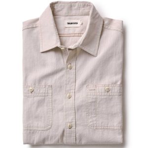 The Foundry Shirt in Natural Chambray