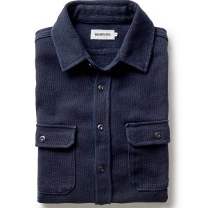 The Division Shirt in Rinsed Indigo