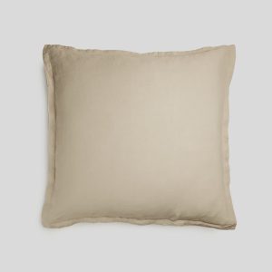 Linen Euro Sham (Toast)