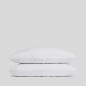 Linen Pillowcase Set (White)