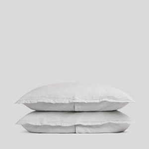 Linen Sham Set (Fog)