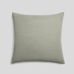 Organic Cloud Cotton Euro Sham (Moss)