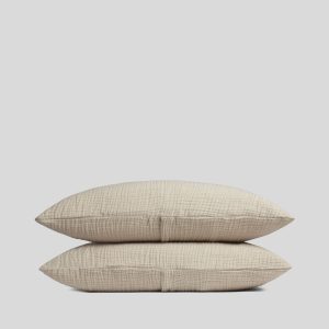 Organic Cloud Cotton Sham Set (Natural)