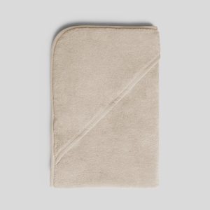 Organic Hooded Baby Towel (Natural)