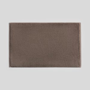 Organic Plush Tub Mat (Warm Grey)