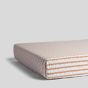 Percale Crib Sheet (Clementines)
