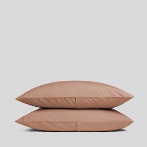 Percale Pillowcase Set (Adobe)