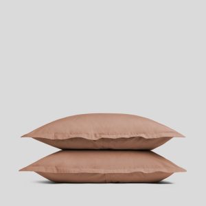 Percale Sham Set (Adobe)