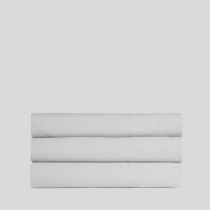 Percale Top Sheet (Light Grey)