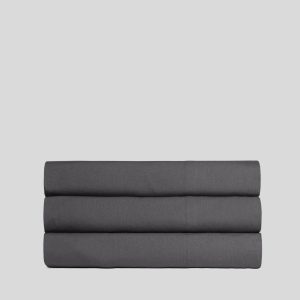 Percale Top Sheet (Slate)