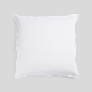 Sateen Euro Sham (White)