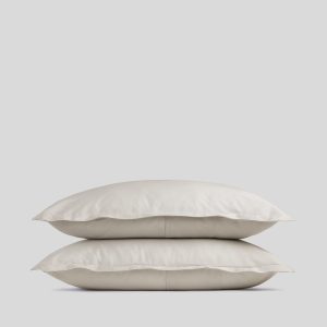 Sateen Sham Set (Bone)