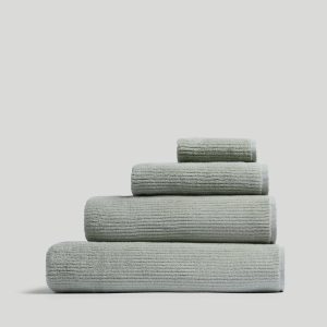 Soft Rib Towels (Sage)
