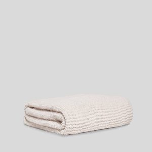 Waffle Baby Blanket (Blush)