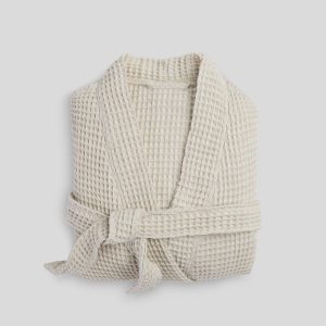 Waffle Robe (Tan)