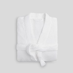 Waffle Robe (White)